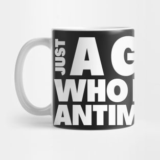 Just A Girl Who Likes Antimatter Gift Mug